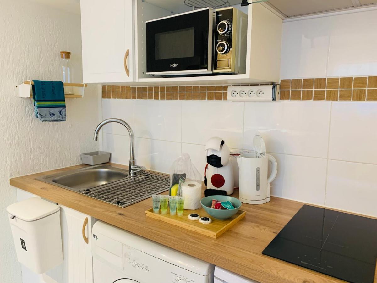 Golfe Juan Studio Dans Residence Avec Piscine Vallauris Eksteriør billede