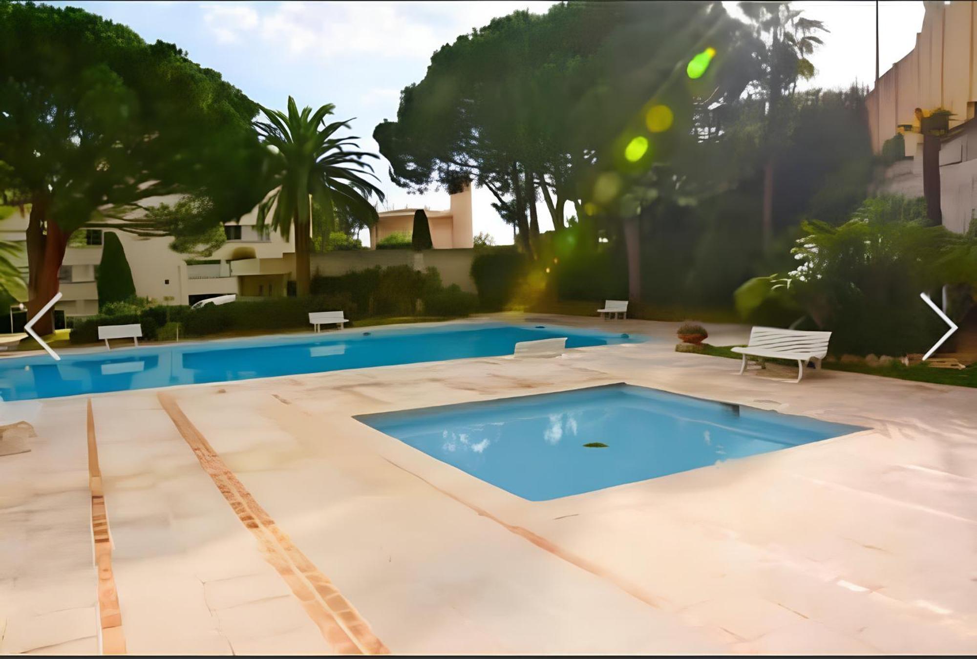 Golfe Juan Studio Dans Residence Avec Piscine Vallauris Eksteriør billede